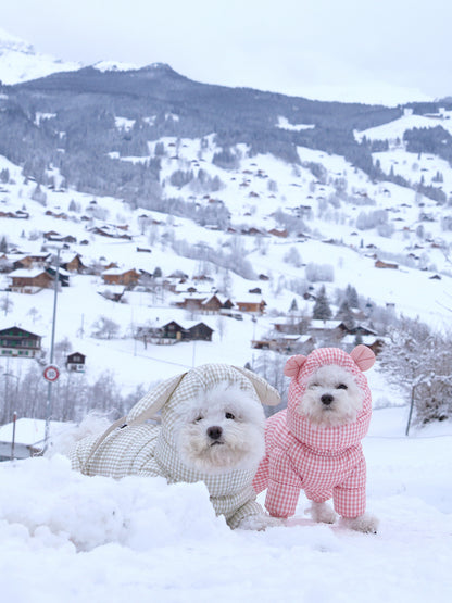 [SO-OW871] SSOOOK GooseFeel Check Padded Coveralls 3 (For Unisex)