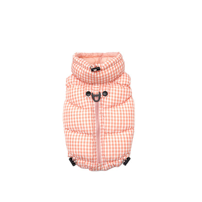 [SO-OW870] SSOOOK GooseFeel Check Padded Vest