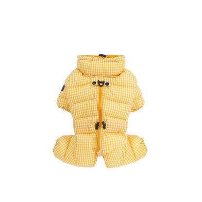 [SO-OW871] SSOOOK GooseFeel Check Padded Coveralls 3 (For Unisex)