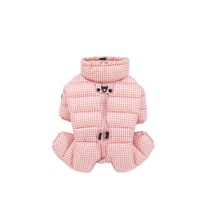 [SO-OW872] SSOOOK GooseFeel Check Padded Coveralls 3 (For Girls)