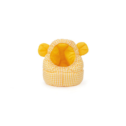 [SO-AC038] SSOOOK Goosefeel Check Bear Padded Hat