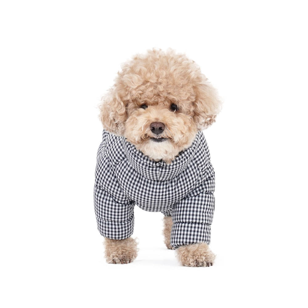 [SO-OW871] SSOOOK GooseFeel Check Padded Coveralls 3 (For Unisex)