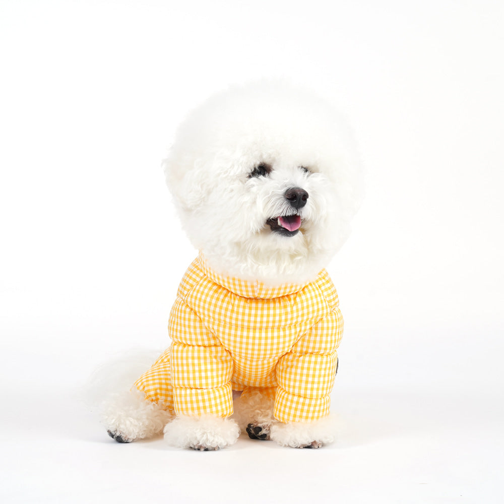 [SO-OW871] SSOOOK GooseFeel Check Padded Coveralls 3 (For Unisex)