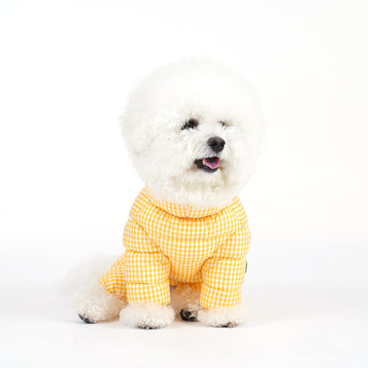 [SO-OW871] SSOOOK GooseFeel Check Padded Coveralls 3 (For Unisex)