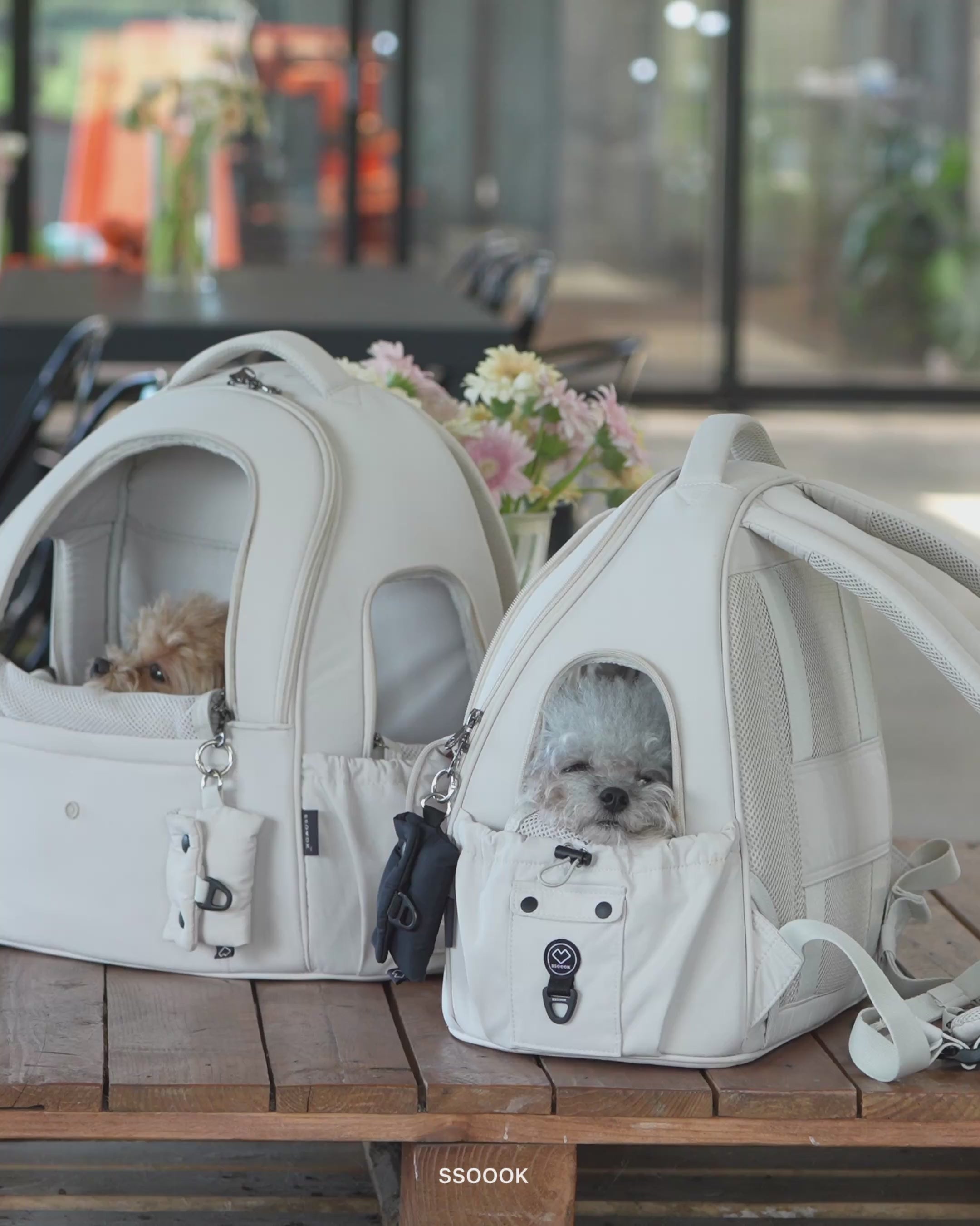 キャリーバッグ・スリング SSOOOK DOUBLE WINDOW FRONT BAG SO-CA413] SSOOOK DOUBLE WINDOW FRONT BAG