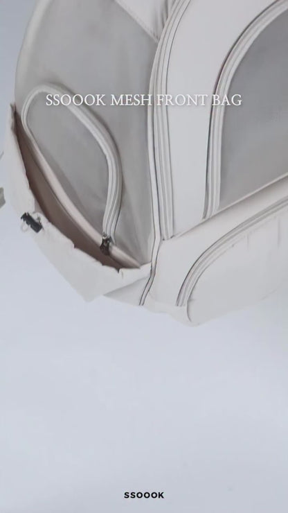 [SO-CA419] SSOOOK Mesh Front Bag (V. Double Window)