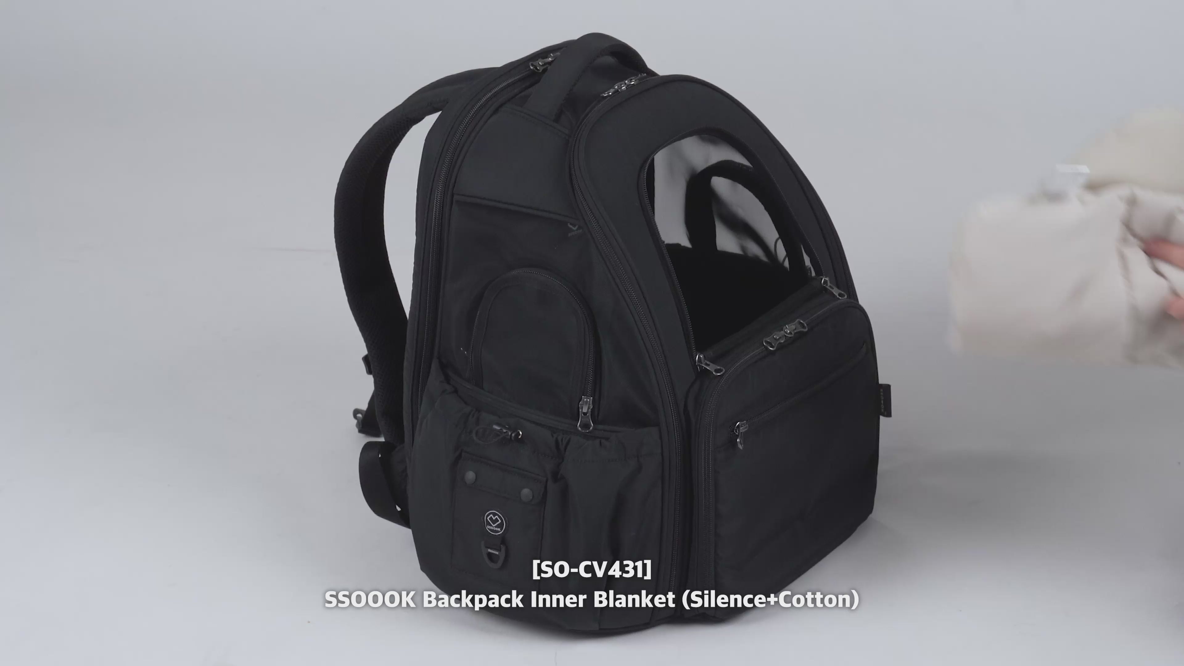 SO-CA434] SSOOOK Mesh Backpack